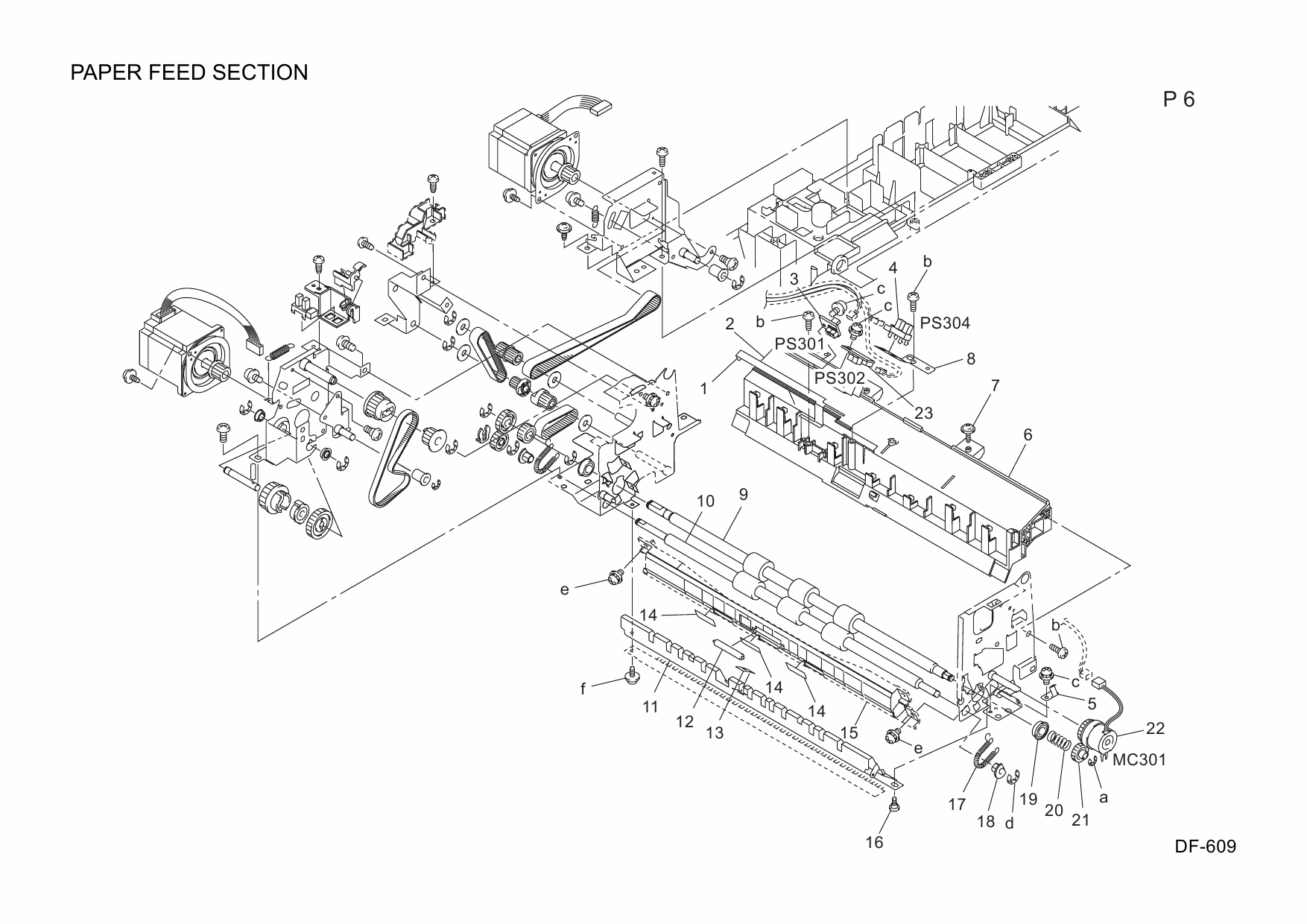 Konica-Minolta Options DF-609 A052 Parts Manual-3